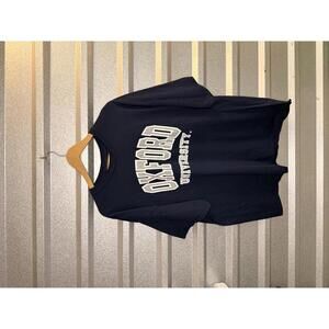 Vintage Oxford University Navy Blue Tee XXL